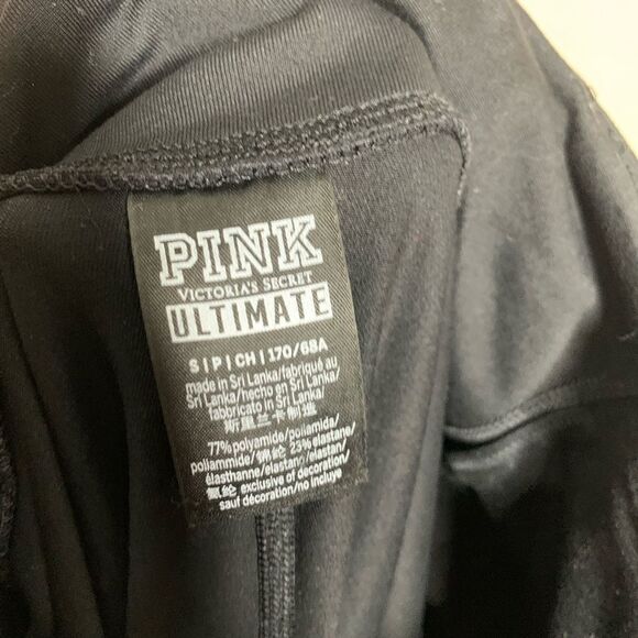 PINK ultimate high waist lace up legging black - Picture 8 of 12